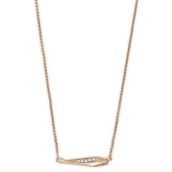 NEW Kendra Scott Yellow Gold Necklace - Picture 4 of 4